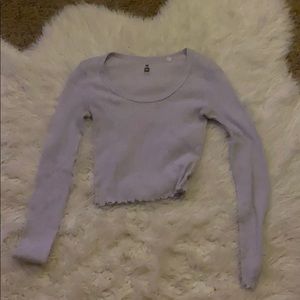 Cropped long sleeve